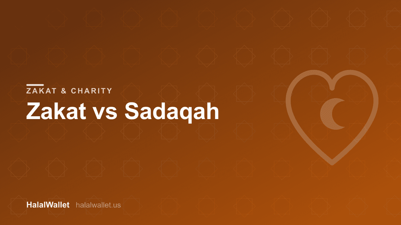 Zakat vs Sadaqah: Understanding the Difference